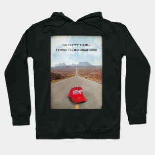 Forrest Gump retro travel art print Hoodie